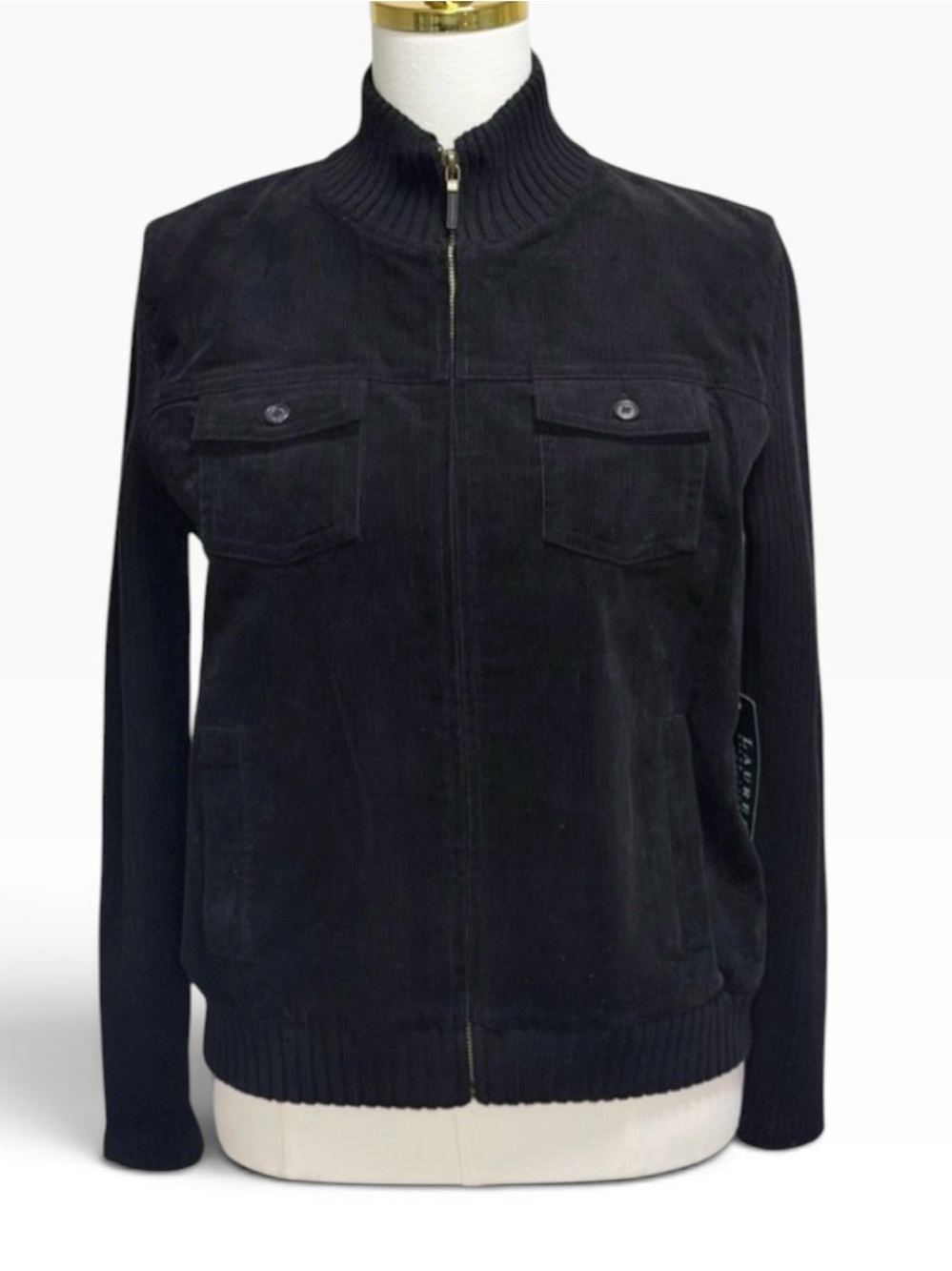 Vintage Lauren Ralph Lauren Corduroy Jacket NWT PS Preppy Dark Academia